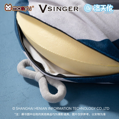 Moeyu: Vsinger: Luo Tianyi: Plush U-Shaped Pillow - Kanako.store