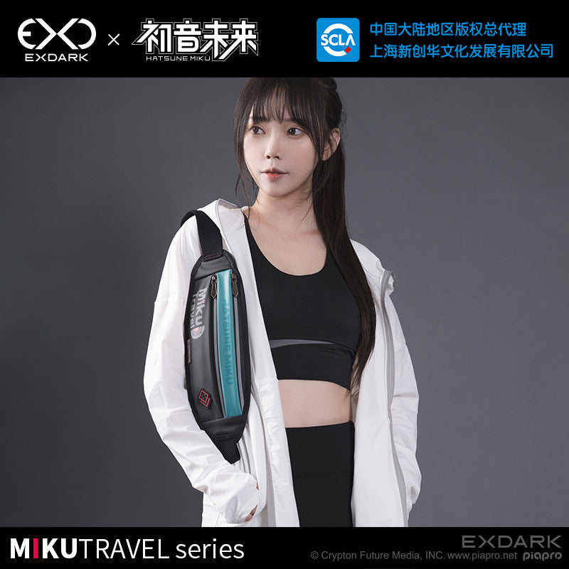 Moeyu Hatsune Miku Travel Series Running Bag - Kanako.store