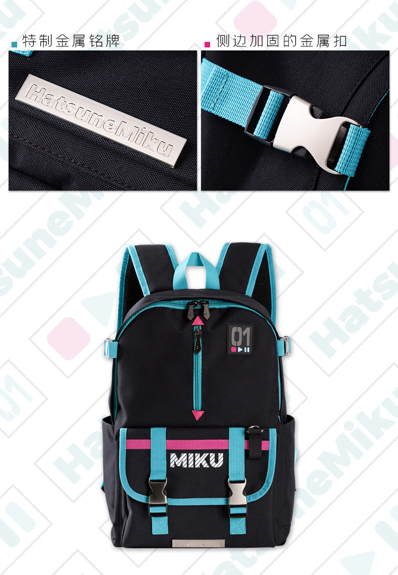 Moeyu Hatsune Miku Outdoor Style Oxford Backpack - Kanako.store