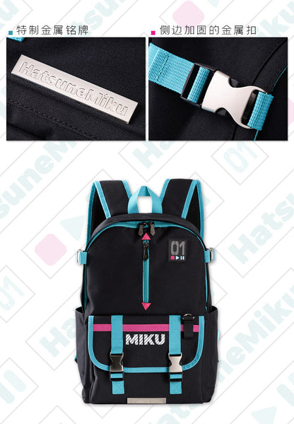 Moeyu Hatsune Miku Outdoor Style Oxford Backpack - Kanako.store