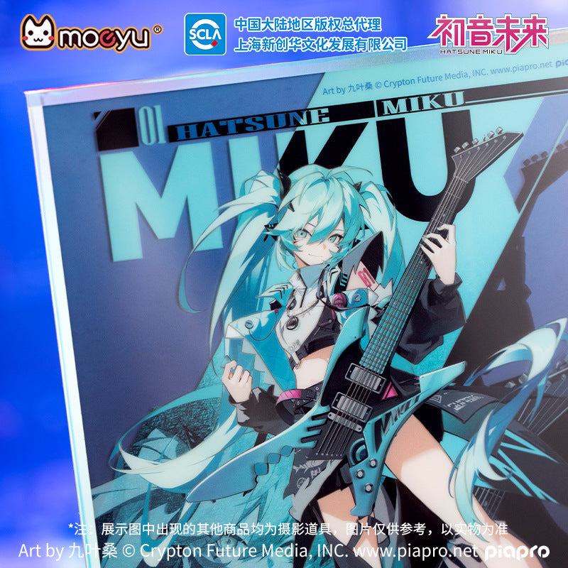 Moeyu: Hatsune Miku 831 Birthday Festival RAVE Series Acrylic Color Paper - Kanako.store