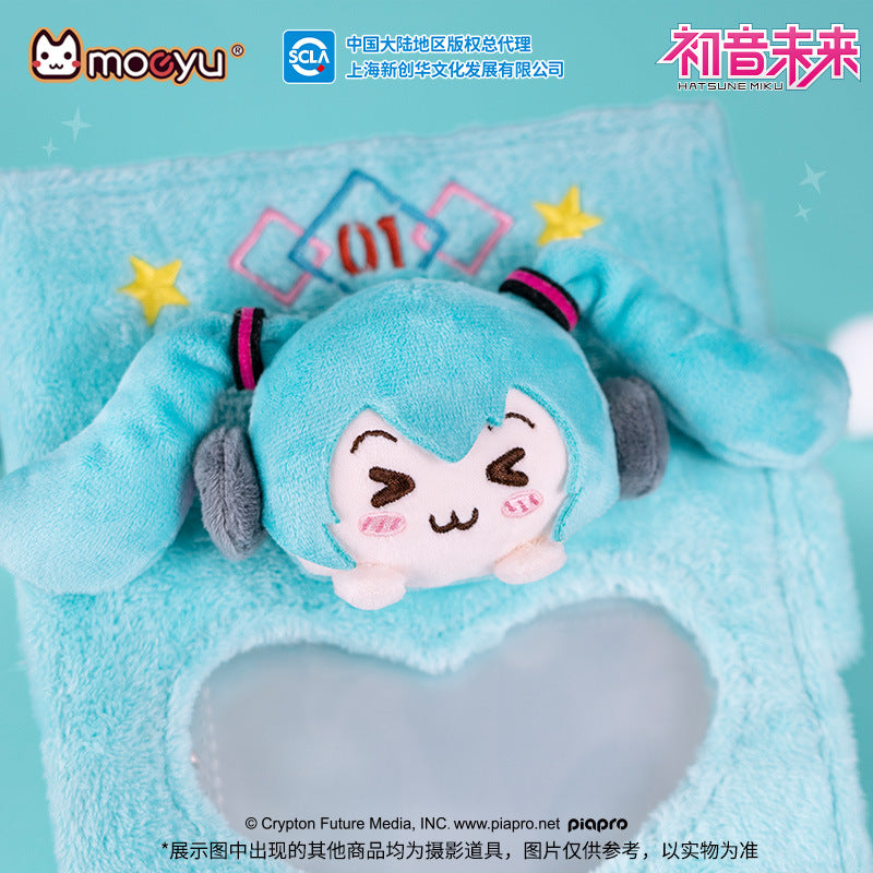 Moeyu: Hatsune Miku; Squinty Eyes Plush Card Book-Moeyu-Makochan.store