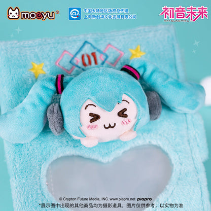 Moeyu: Hatsune Miku; Squinty Eyes Plush Card Book-Moeyu-Makochan.store