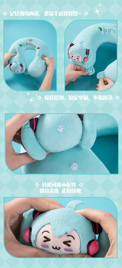 Moeyu: Hatsune Miku: U-Shaped Neck Pillow-Moeyu-Makochan.store