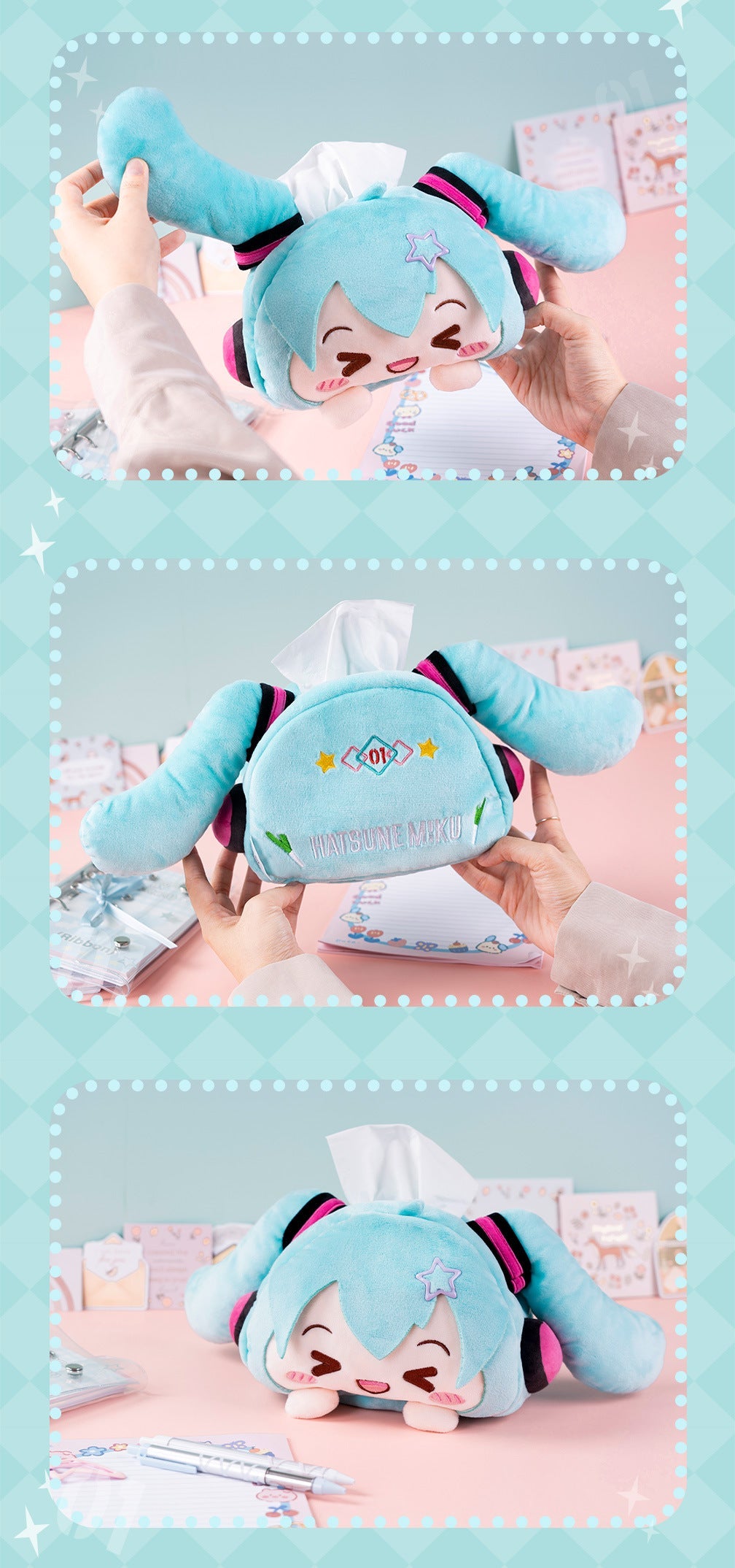 Moeyu: Hatsune Miku: Tissue box-Moeyu-Makochan.store