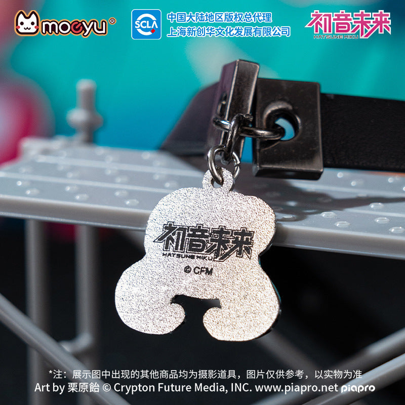 Moeyu:  Hatsune Miku Radio Invasion Series Necklace (Leather Strap) - Kanako.store
