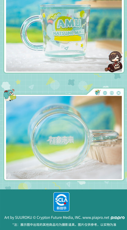 Moeyu: Hatsune Miku AMU series glass - Kanako.store