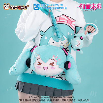 Moeyu: Hatsune Miku Squinting Eyes Series Plush Comb-Moeyu-Makochan.store