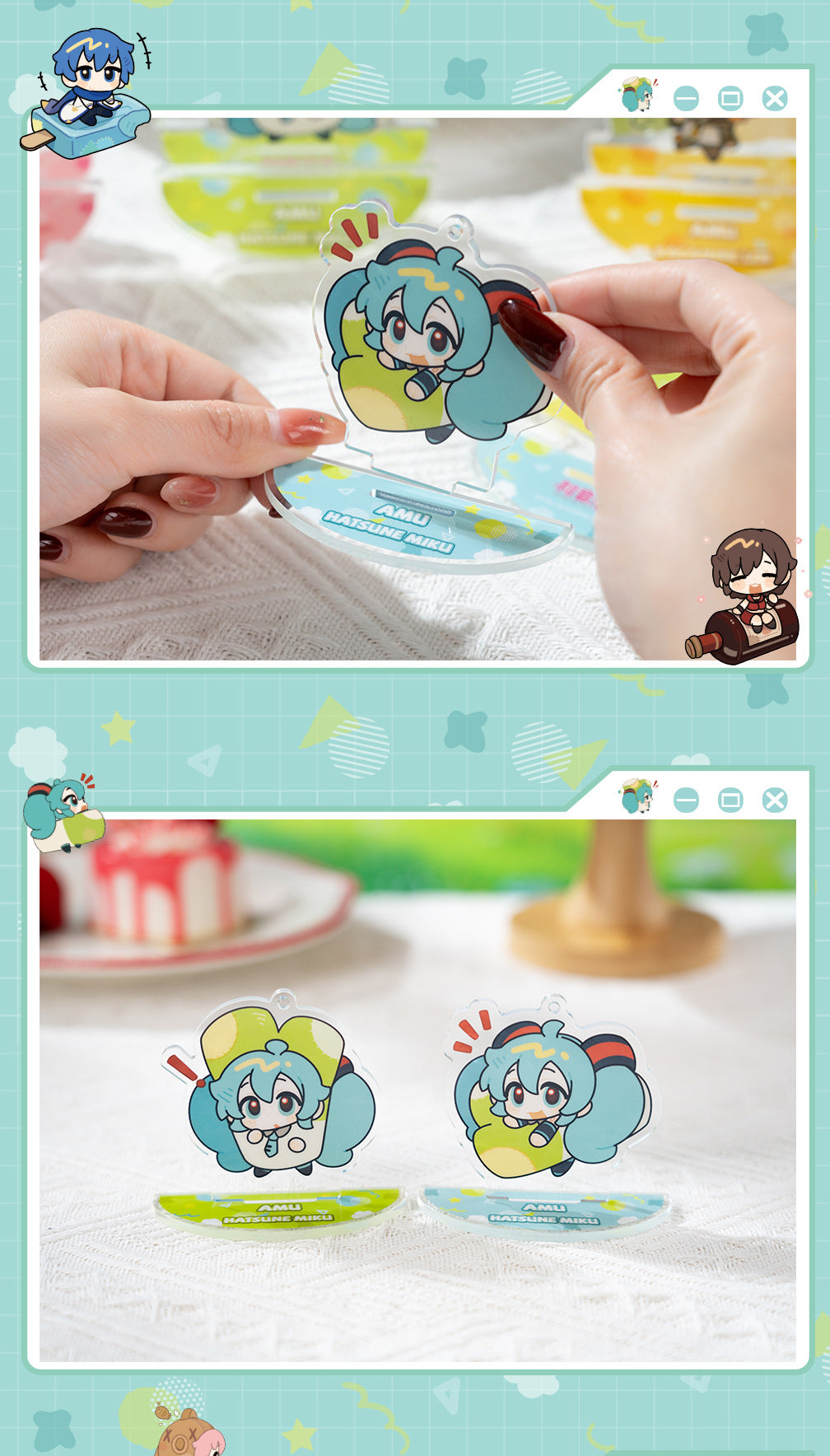Moeyu: Hatsune Miku  AMU series acrylic rocking music (Blindbox) - Kanako.store