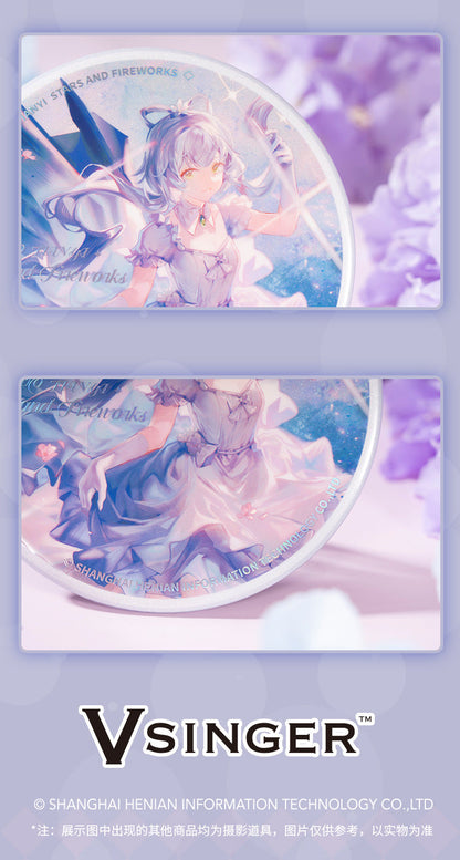 Moeyu Vsinger Luo Tianyi Star and Fireworks Series Big Badge - Kanako.store