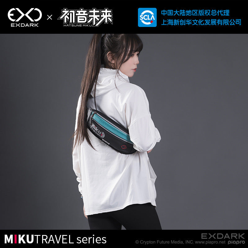 Moeyu Hatsune Miku Travel Series Running Bag - Kanako.store