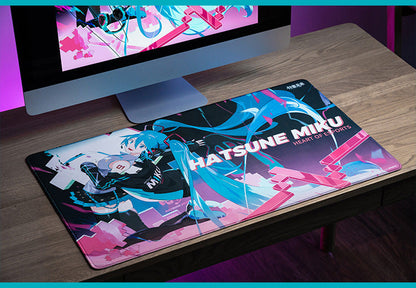Moeyu: Hatsune Miku Gaming Heart Series Mouse Pad-Moeyu-Makochan.store