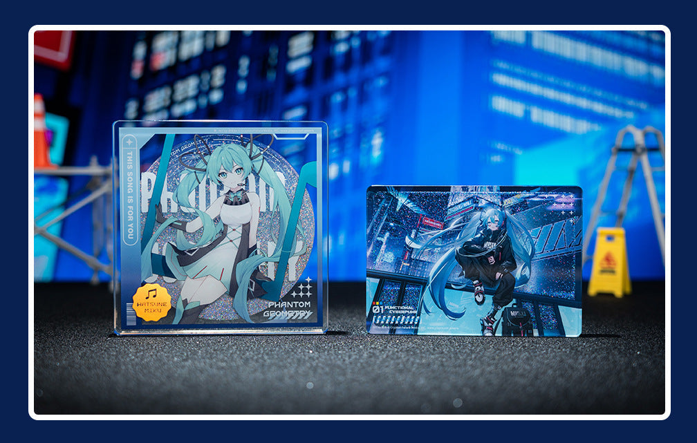 moeyu: Hatsune Miku Technology Series Quicksand Acrylic Brick - Kanako.store