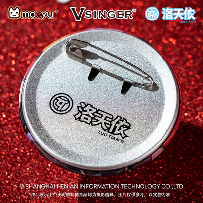 Moeyu Vsinger Luo Tianyi “As You See” Series Tinplate Badge - Kanako.store