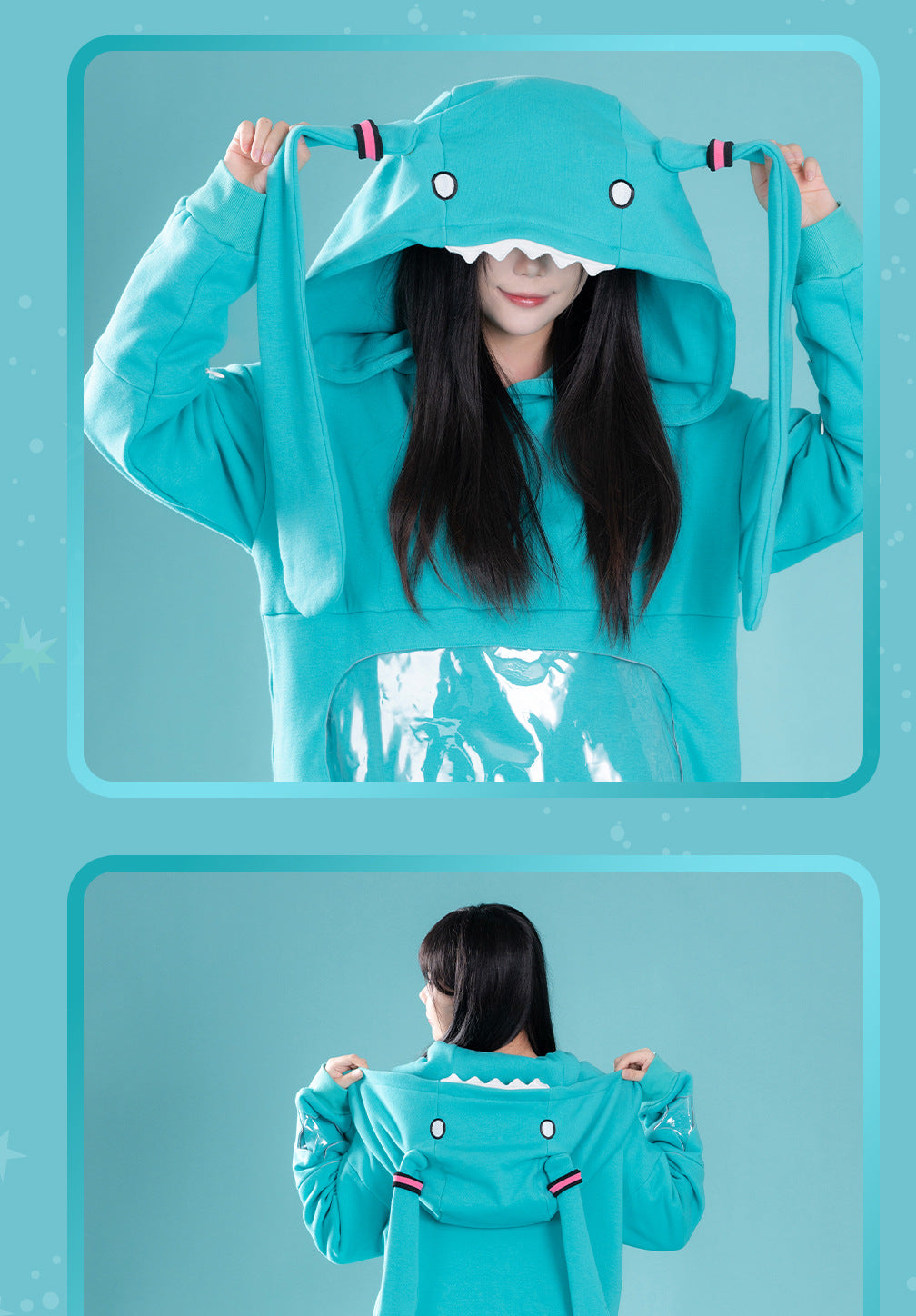 moeyu: Hatsune Miku: Bite Series Head Cap Pain Clothes-Moeyu-Makochan.store