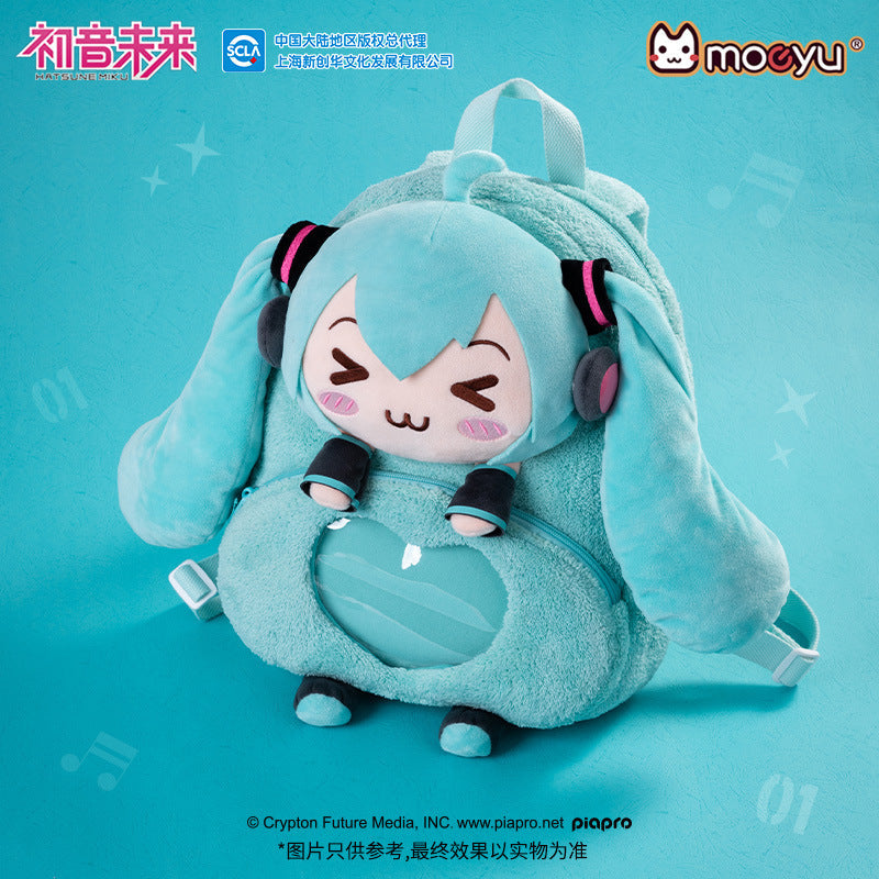 Moeyu Hatsune Miku Squinty Eyes Series Backpack-Moeyu-Makochan.store