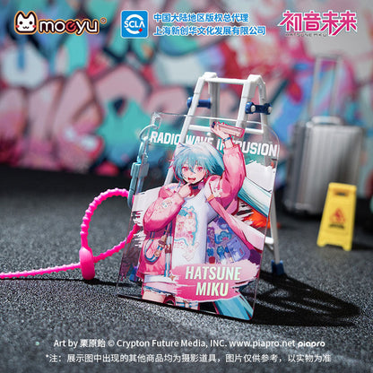 Moeyu: Hatsune Miku Radio Invasion Series Acrylic Pendant-Moeyu-Makochan.store