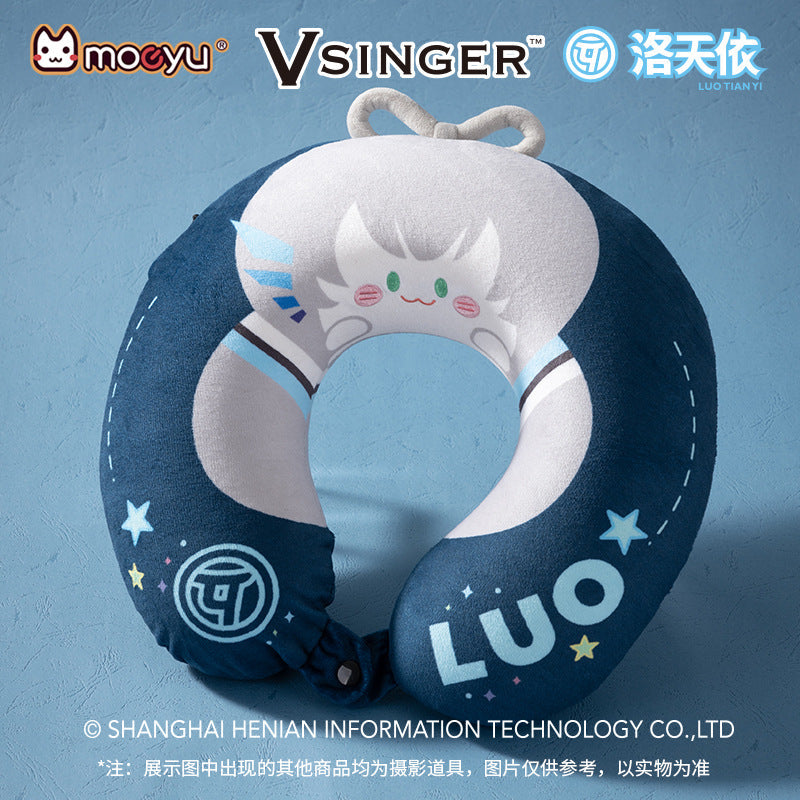 Moeyu: Vsinger: Luo Tianyi: Plush U-Shaped Pillow - Kanako.store