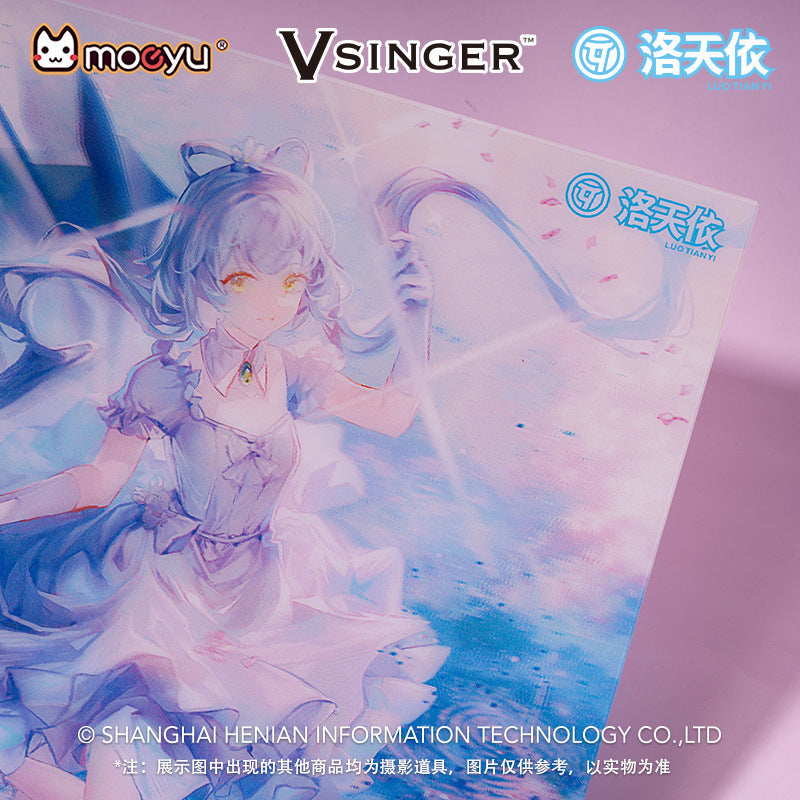 Moeyu: Vsinger: Luo Tianyi: Luo Tianyi Stars and Fireworks Series 3D Poster - Kanako.store
