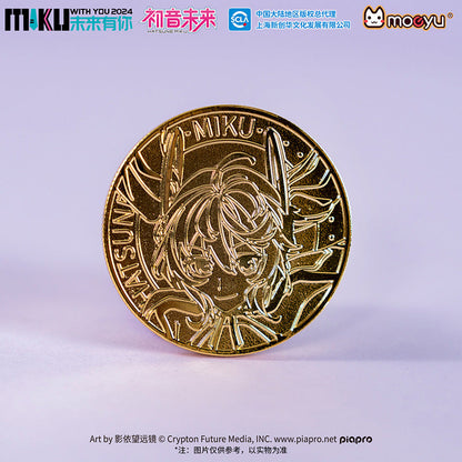Moeyu: 2024 Hatsune Miku Concert Commemorative Coin Set - Kanako.store