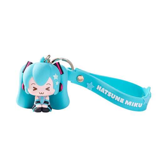 moeyu: Hatsune Miku: Squinting Eyes Series 3D Soft Rubber Pendant-Moeyu-Makochan.store