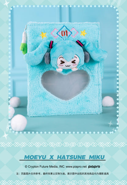 Moeyu: Hatsune Miku; Squinty Eyes Plush Card Book-Moeyu-Makochan.store