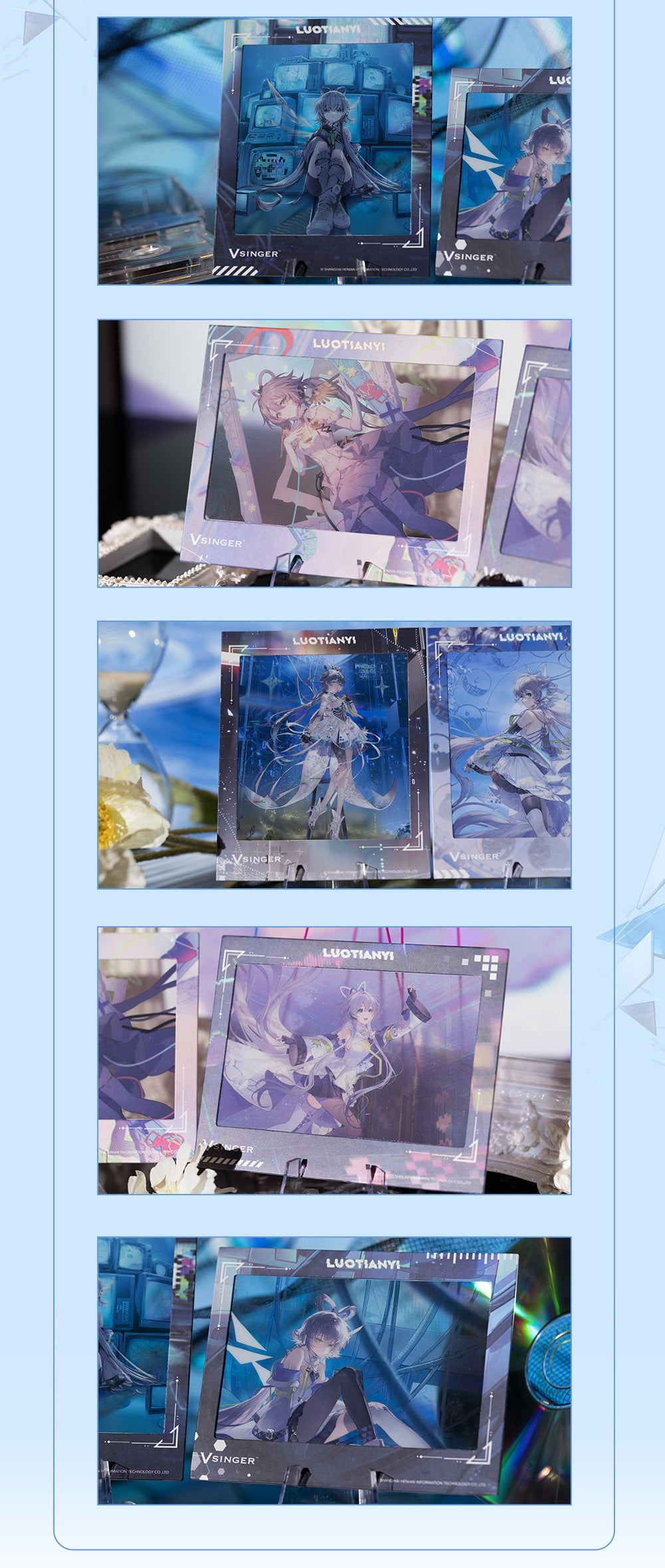 Moeyu: Vsinger Luo Tianyi 12th Anniversary Series Polaroid Card - Kanako.store
