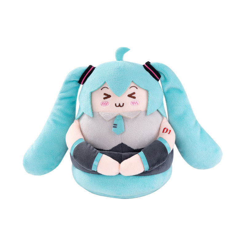 moeyu Hatsune Miku Squinting Eyes Series Plush Phone Holder-Moeyu-Makochan.store