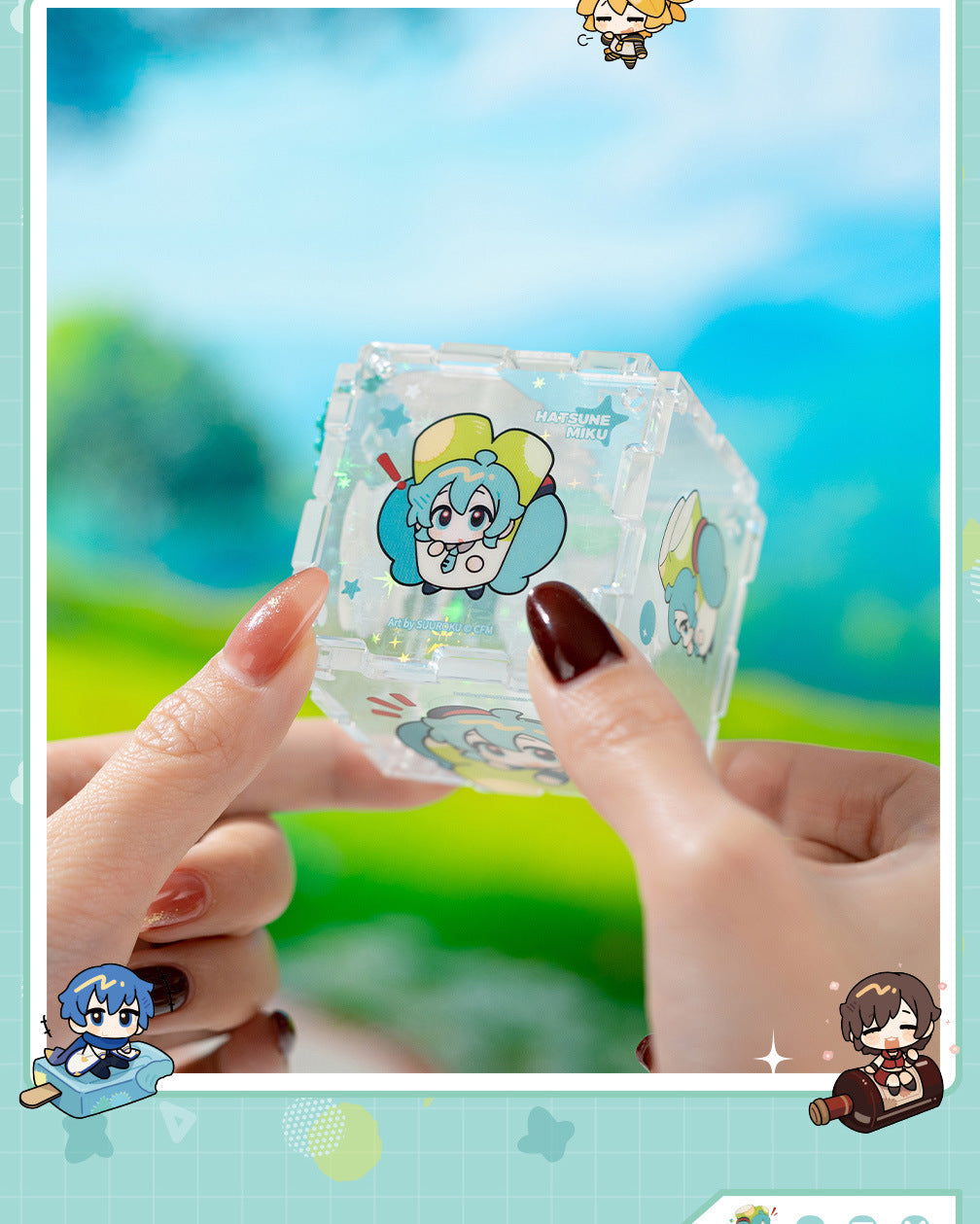 Moeyu: Hatsune Miku AMU series puzzle pendant Blindbox - Kanako.store