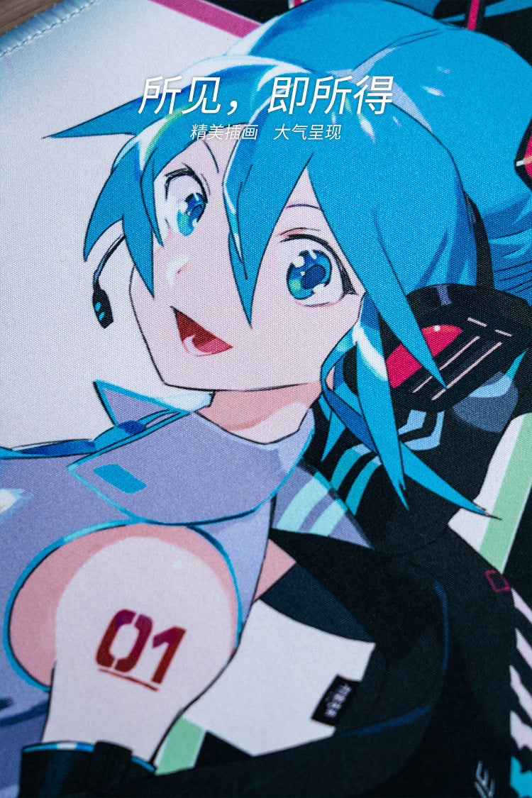 Moeyu: Hatsune Miku Gaming Heart Series Mouse Pad-Moeyu-Makochan.store