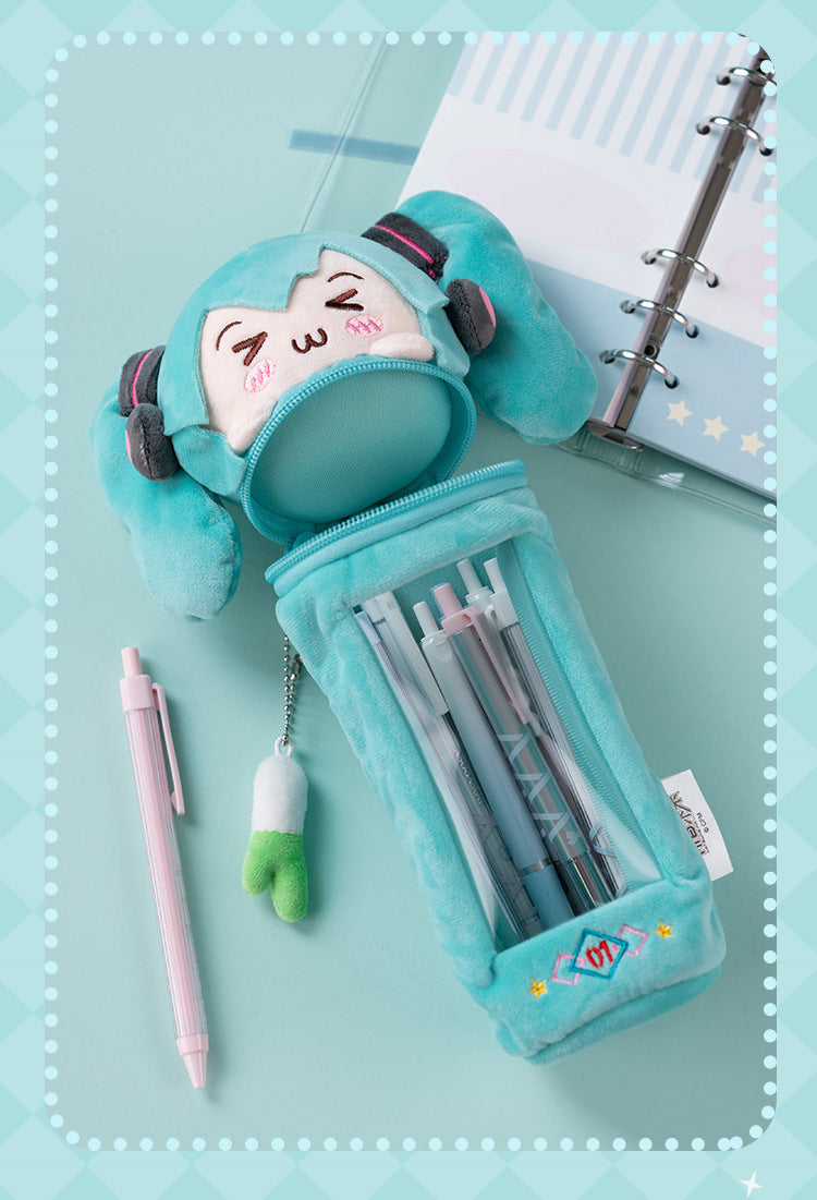 Moeyu Hatsune Miku Plush Pencil Holder (Cilinder)-Moeyu-Makochan.store