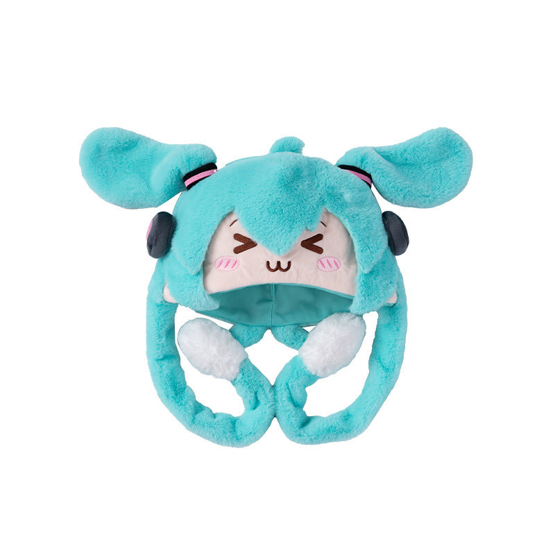 Moeyu Hatsune Miku Squinty Eyes Series Movable Plush Ha-Moeyu-Makochan.store