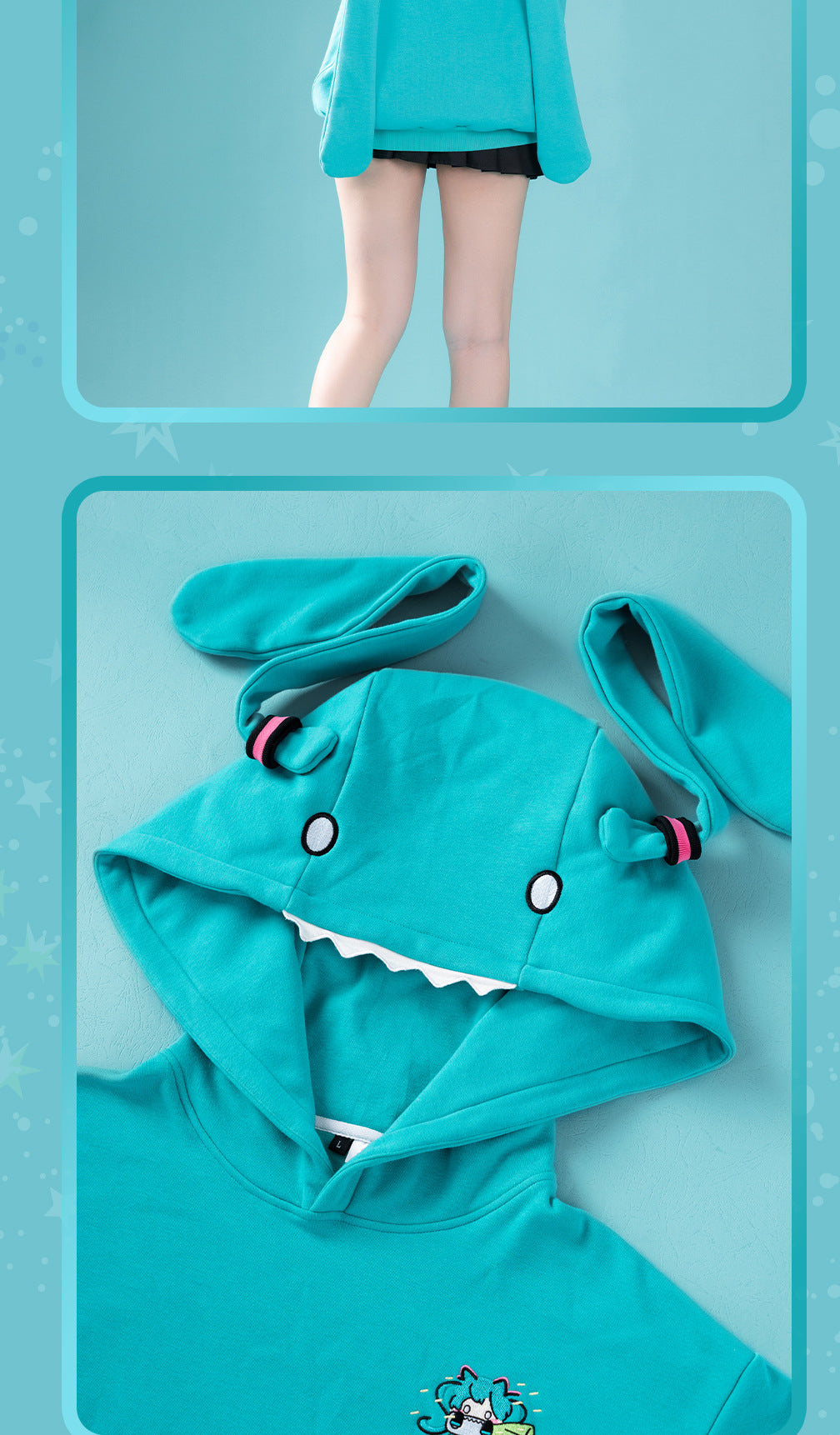 moeyu: Hatsune Miku: Bite Series Head Cap Pain Clothes-Moeyu-Makochan.store