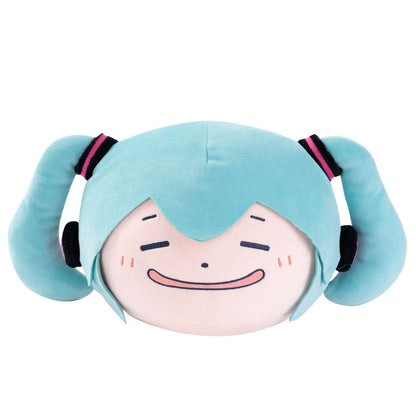 Moeyu: Hatsune Miku: Pinching Face Plush Pillow – Medium (20 cm) Edition-Moeyu-Makochan.store