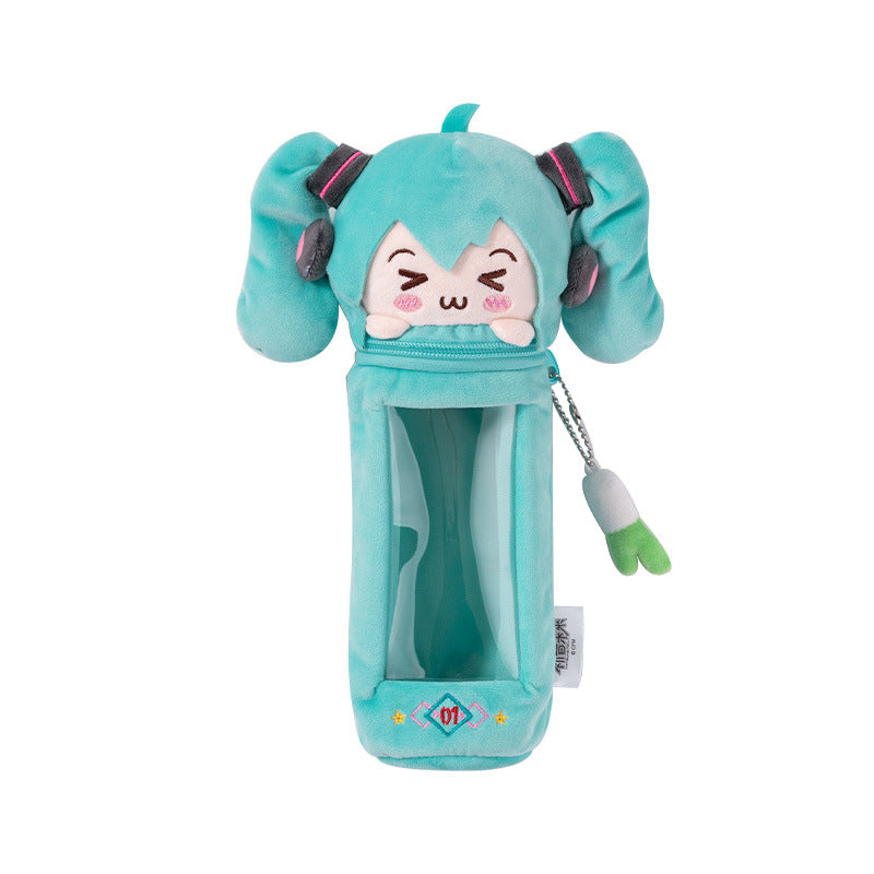 Moeyu Hatsune Miku Plush Pencil Holder (Cilinder)-Moeyu-Makochan.store