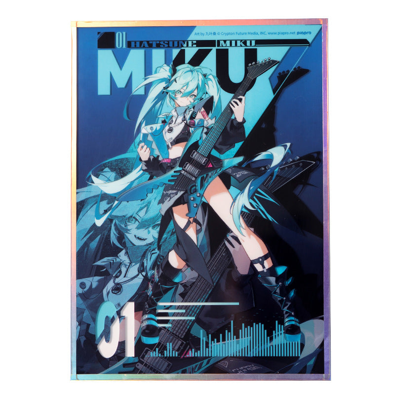 Moeyu: Hatsune Miku 831 Birthday Festival RAVE Series Acrylic Color Paper - Kanako.store