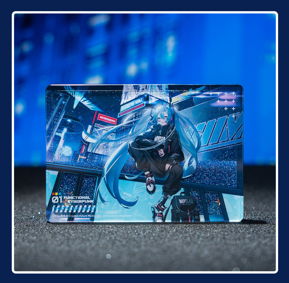 moeyu: Hatsune Miku Technology Series Quicksand Acrylic Brick - Kanako.store