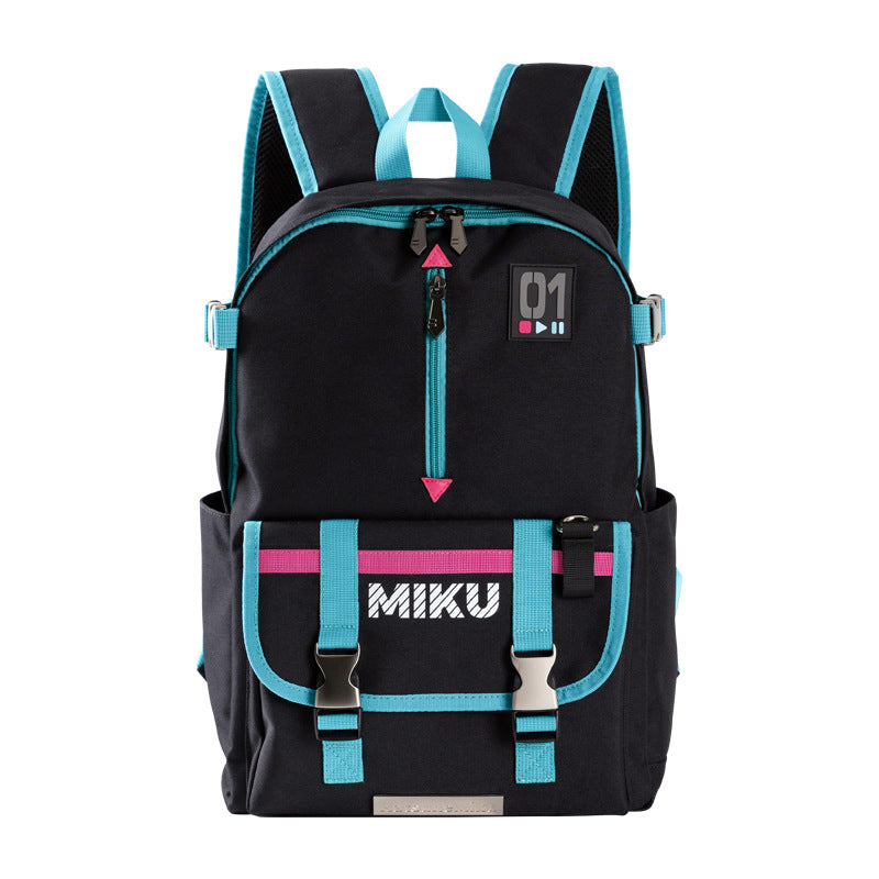 Moeyu Hatsune Miku Outdoor Style Oxford Backpack - Kanako.store