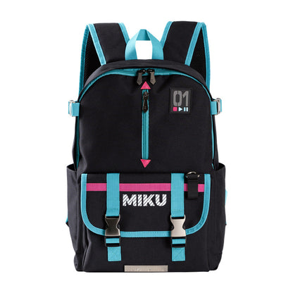 Moeyu Hatsune Miku Outdoor Style Oxford Backpack - Kanako.store
