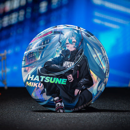 moeyu: Hatsune Miku Tech Series Large Badge - Kanako.store