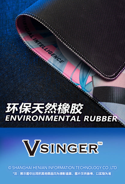 Moeyu Vsinger Luo Tianyi Laboratory CODE: LUO Series Desk Mat (70×40×0.3cm) - Kanako.store