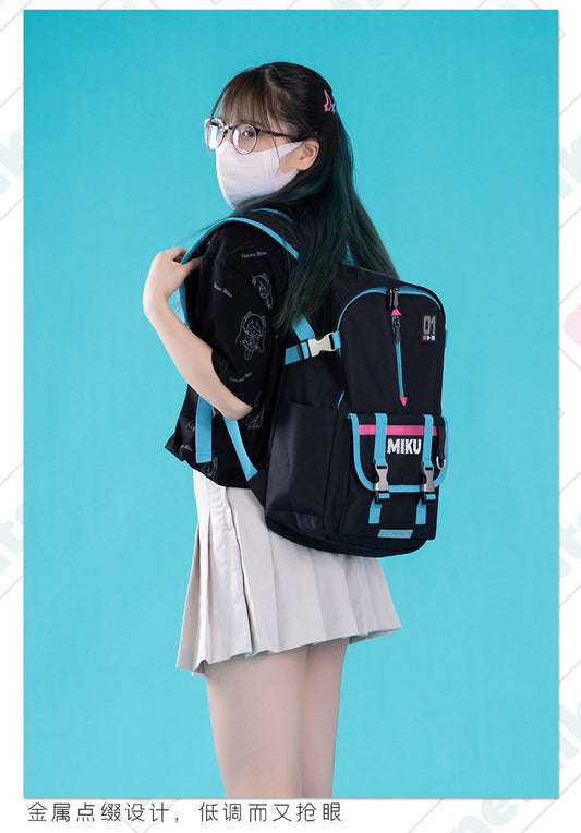 Moeyu Hatsune Miku Outdoor Style Oxford Backpack - Kanako.store
