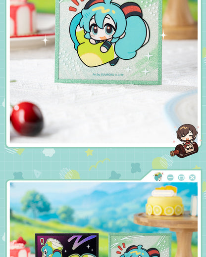 Moeyu: Hatsune Miku AMU series acrylic color paper (blindbox) - Kanako.store