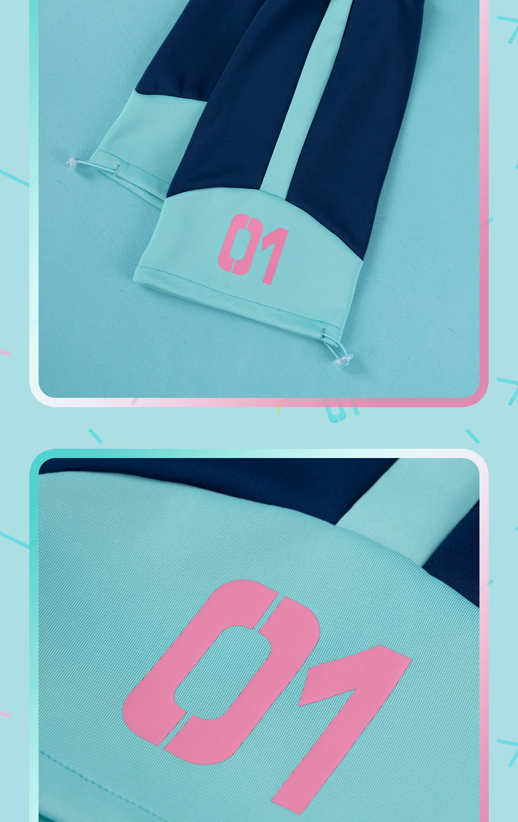 Moeyu; Hatsune Miku; Rhythm Series Footmuffs-Moeyu-Makochan.store