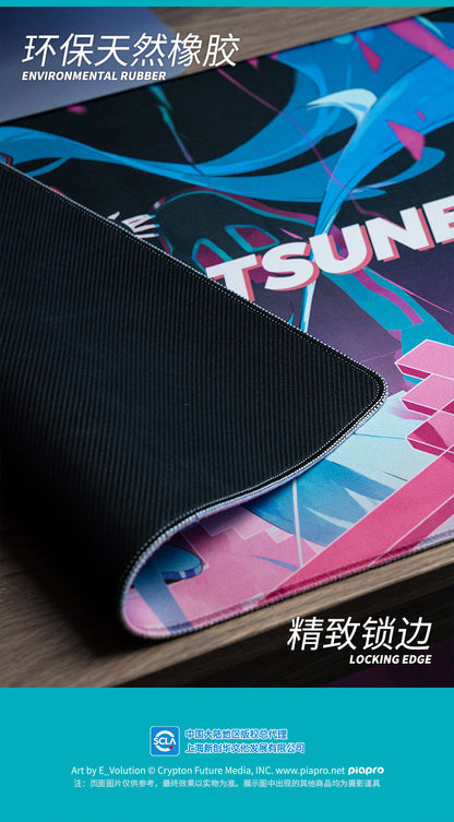 Moeyu: Hatsune Miku Gaming Heart Series Mouse Pad-Moeyu-Makochan.store