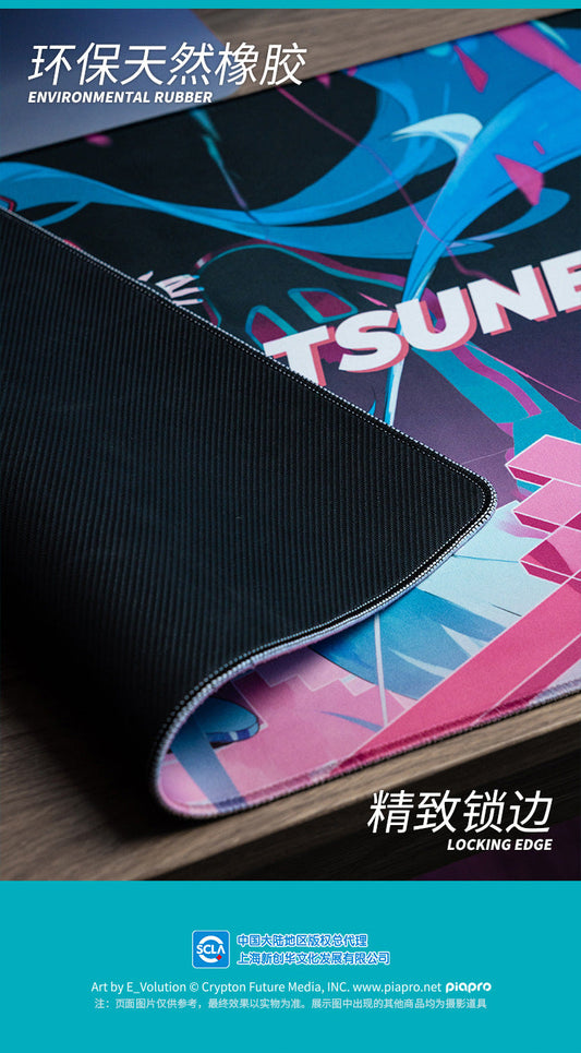 Moeyu: Hatsune Miku Gaming Heart Series Mouse Pad-Moeyu-Makochan.store