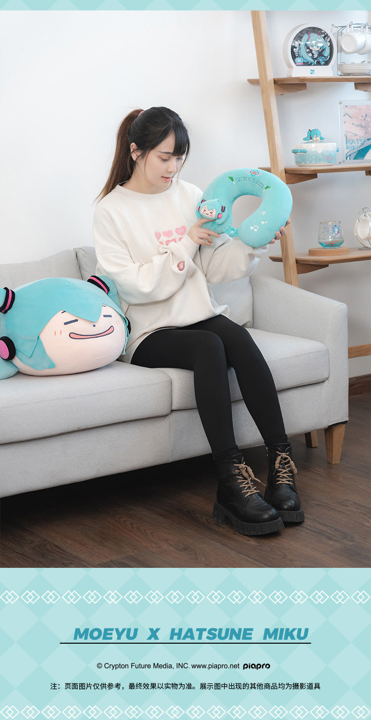 Moeyu: Hatsune Miku: U-Shaped Neck Pillow-Moeyu-Makochan.store