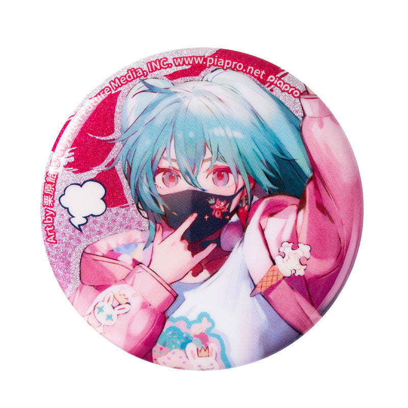 Moeyu: Hatsune Miku Radio Invasion Series Badge-Moeyu-Makochan.store