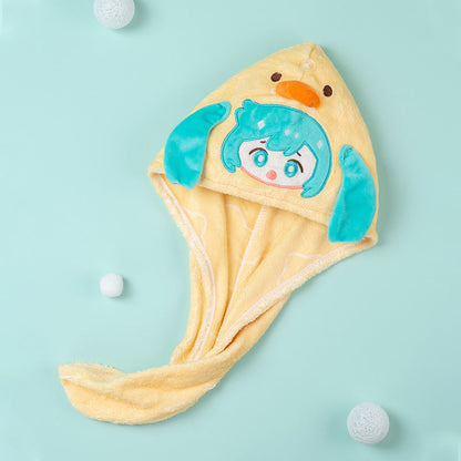 moeyu: Hatsune Miku: Pajama Party Series Dry Hair Cap-Moeyu-Makochan.store