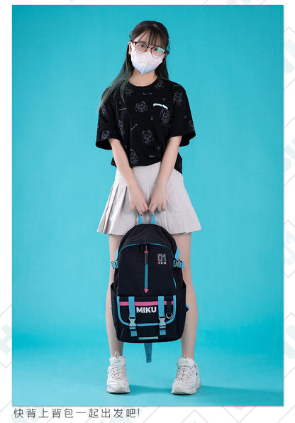 Moeyu Hatsune Miku Outdoor Style Oxford Backpack - Kanako.store